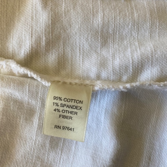 J. Jill White jean jacket - Picture 5 of 9